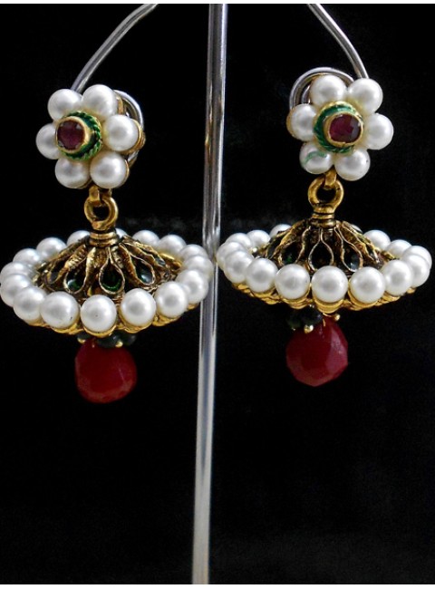 Polki Earrings